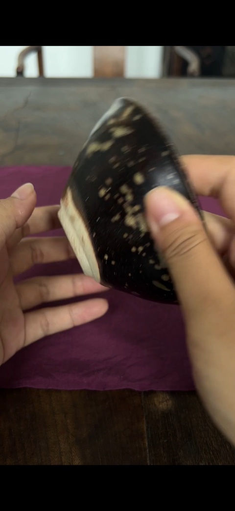 古玩陶瓷吉州窯剔犀紋盞真品鑒賞圖