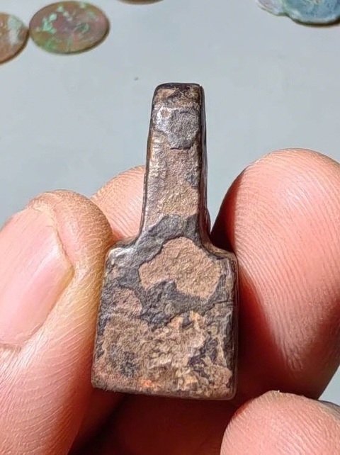 古玩銅器印章真品鑒賞圖