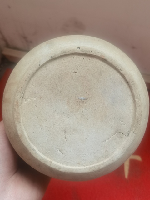 古玩陶瓷素胎渣斗真品鑒賞圖