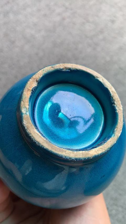古玩陶瓷錐把瓶真品鑒賞圖