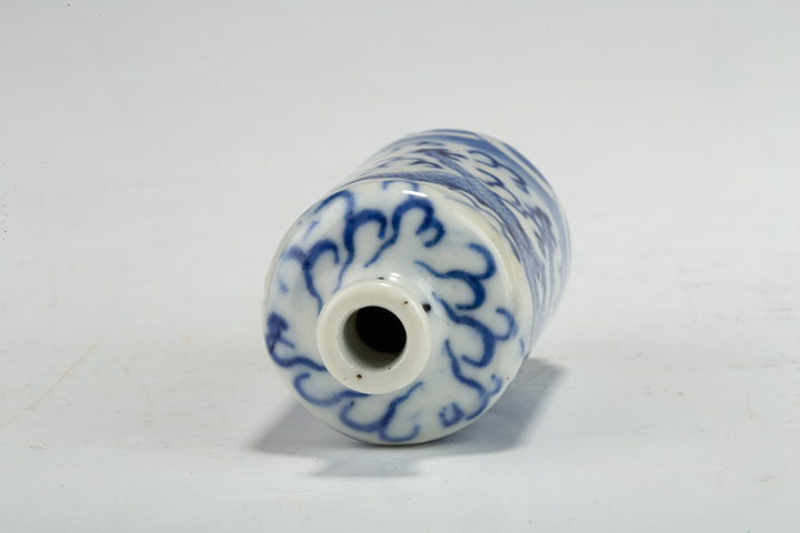 古玩陶瓷晚清·青花蒼龍教子紋鼻煙壺拍賣,當(dāng)前價(jià)格0元