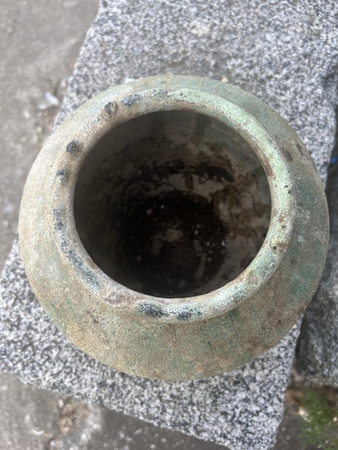 古玩陶瓷漢代綠釉陶拍賣,當前價格20元