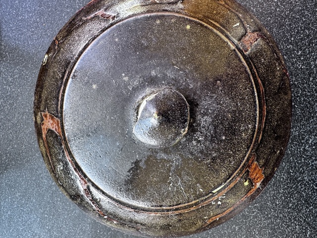 古玩陶瓷黑釉蓋盒真品鑒賞圖
