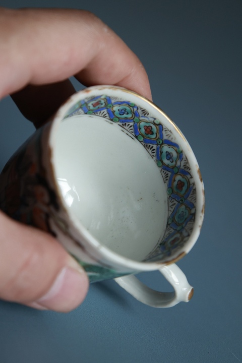古玩陶瓷咸豐五彩人物故事紋杯拍賣,當前價格3800元