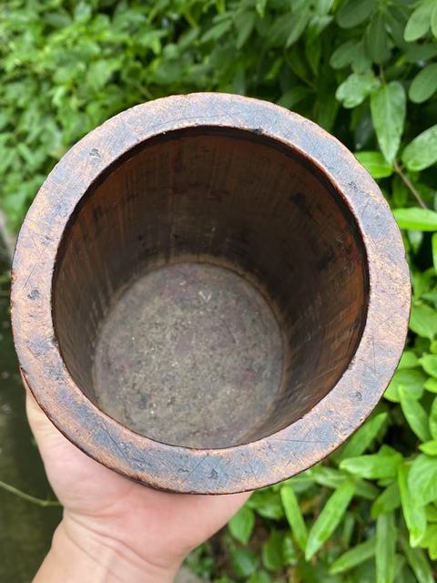 古玩雜項竹刻筆筒真品鑒賞圖