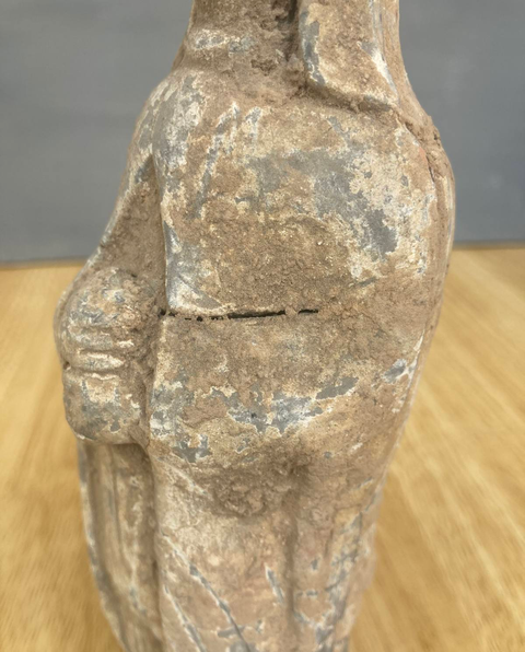 古玩陶瓷北魏陶俑真品鑒賞圖