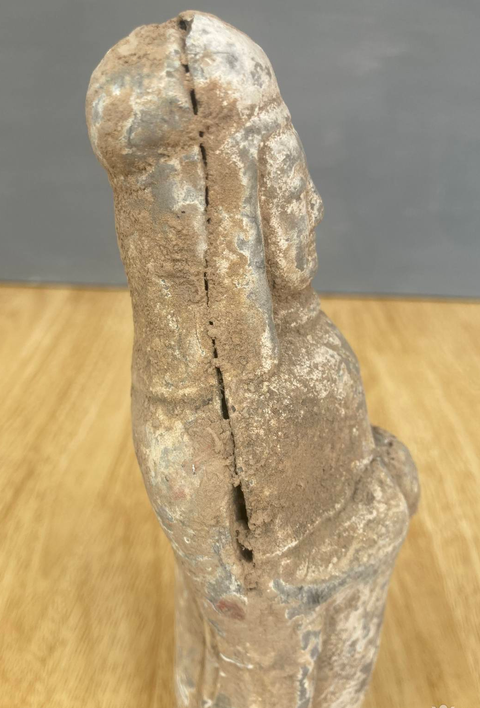 古玩陶瓷北魏陶俑真品鑒賞圖