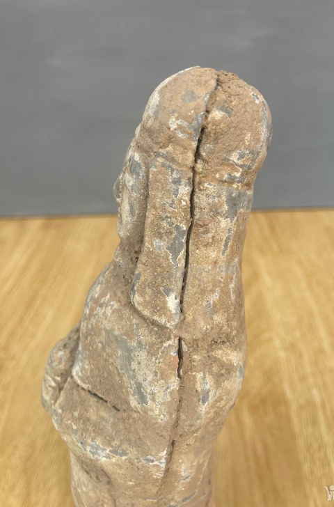古玩陶瓷北魏陶俑真品鑒賞圖