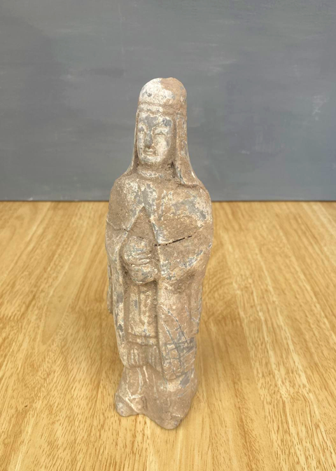 古玩陶瓷北魏陶俑真品鑒賞圖