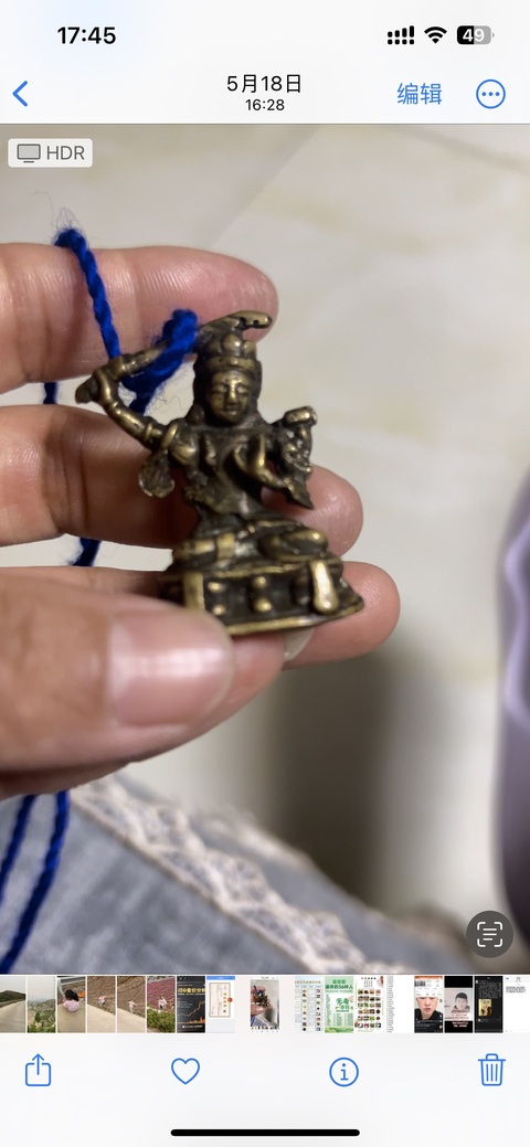 古玩銅器造像真品鑒賞圖