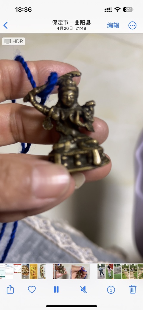 古玩銅器造像真品鑒賞圖