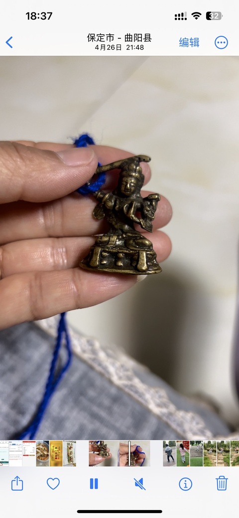 古玩銅器造像真品鑒賞圖