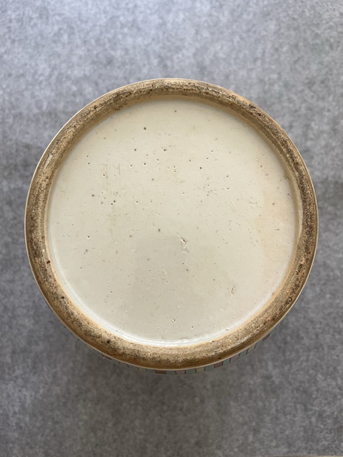 古玩陶瓷粉彩五倫圖冬瓜罐真品鑒賞圖
