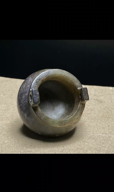 古玩玉器玉香爐真品鑒賞圖