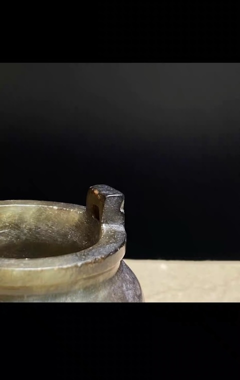 古玩玉器玉香爐真品鑒賞圖