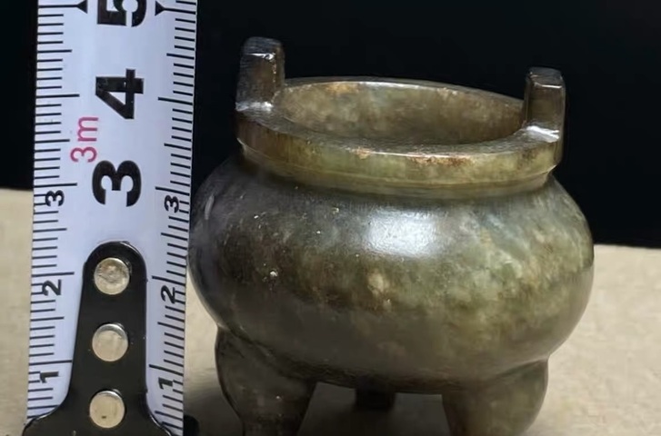 古玩玉器玉香爐真品鑒賞圖
