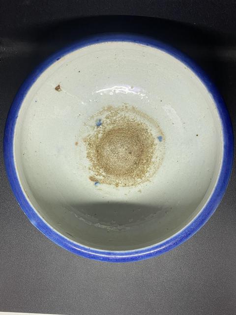 古玩陶瓷清中期霽藍釉香爐拍賣,當前價格900元