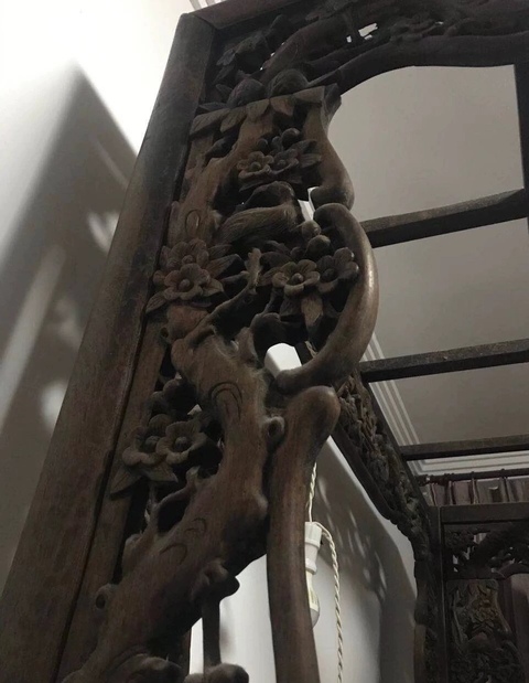 古玩雜項床真品鑒賞圖