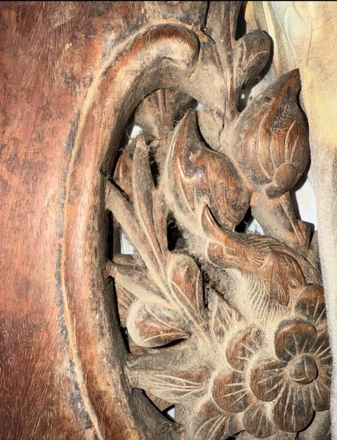 古玩雜項床真品鑒賞圖