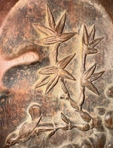 古玩雜項床真品鑒賞圖
