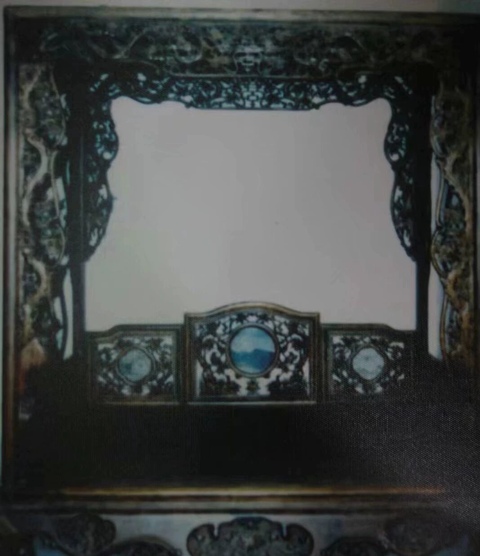 古玩雜項床真品鑒賞圖