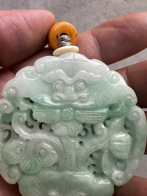古玩玉器翡翠香囊拍賣,當前價格5555元