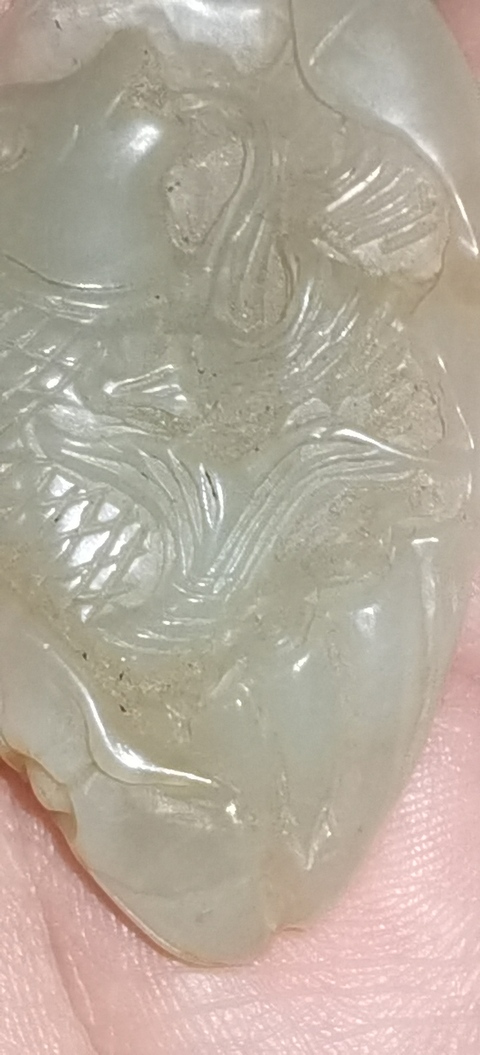 古玩玉器玉魚真品鑒賞圖