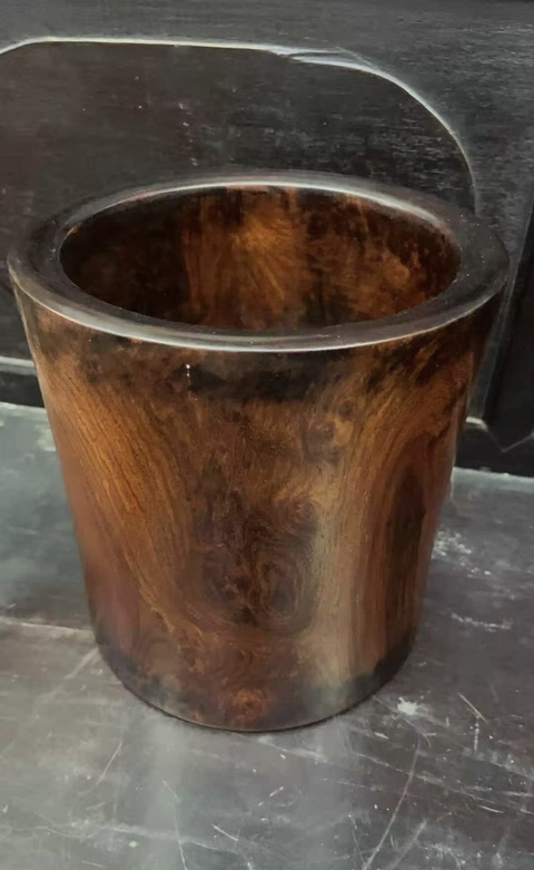 古玩雜項筆筒真品鑒賞圖
