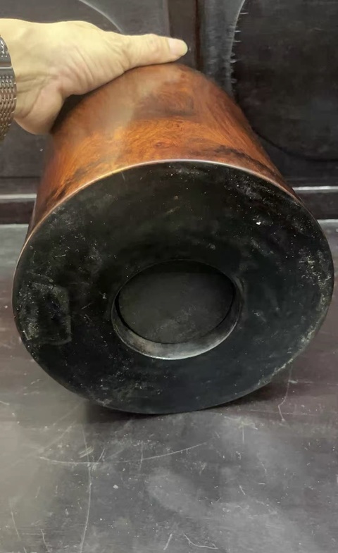 古玩雜項筆筒真品鑒賞圖