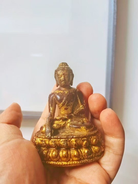 古玩銅器造像真品鑒賞圖