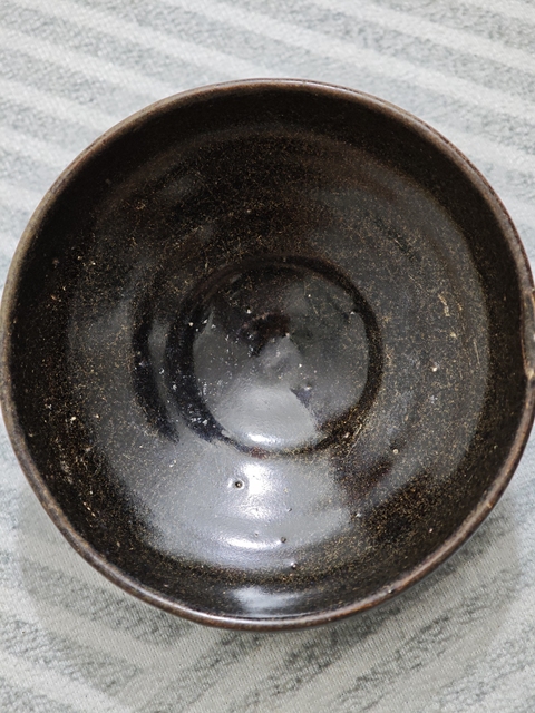 古玩陶瓷南宋福建窯口黑釉茶盞真品鑒賞圖