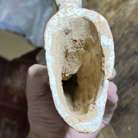 古玩陶瓷漢代陶馬頭拍賣,當前價格2000元