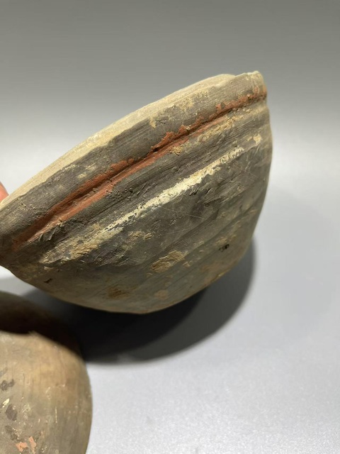 古玩陶瓷漢·陶盒真品鑒賞圖