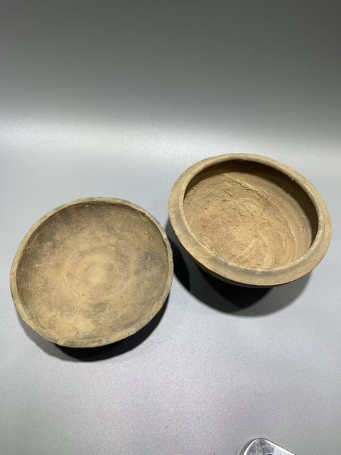 古玩陶瓷漢·陶盒真品鑒賞圖