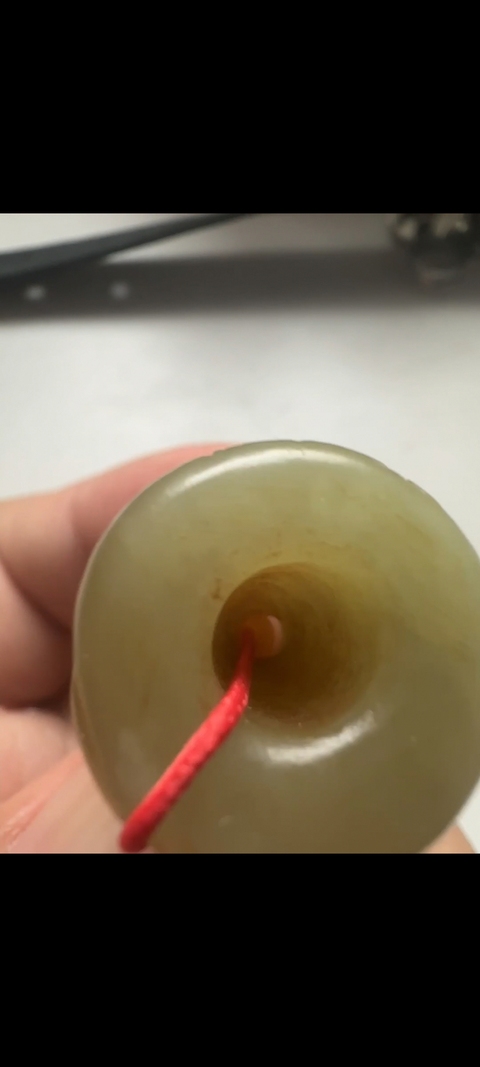 古玩玉器仿古玉勒子真品鑒賞圖