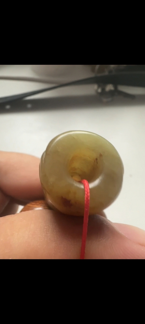 古玩玉器仿古玉勒子真品鑒賞圖