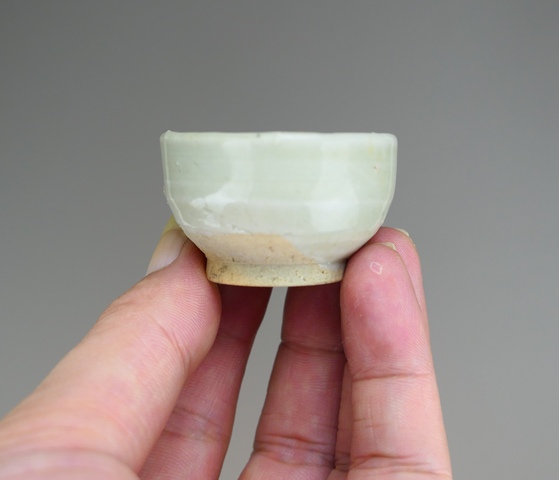 古玩陶瓷元末明初.青白釉杯拍賣,當前價格188元
