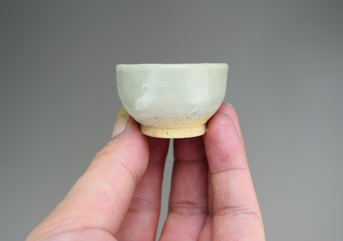 古玩陶瓷元末明初.青白釉杯拍賣,當前價格188元