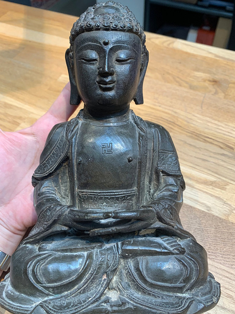 古玩銅器造像真品鑒賞圖