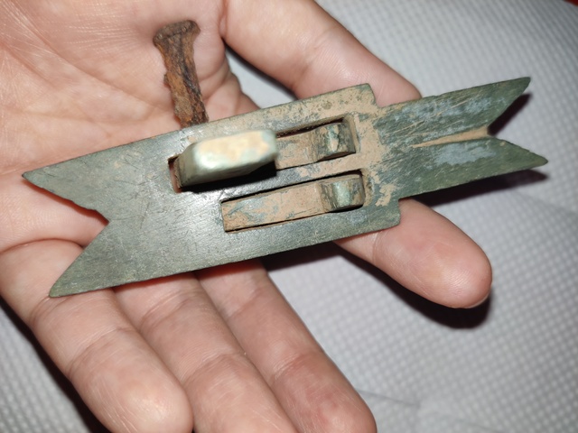 古玩銅器三國(guó)弩機(jī)真品鑒賞圖