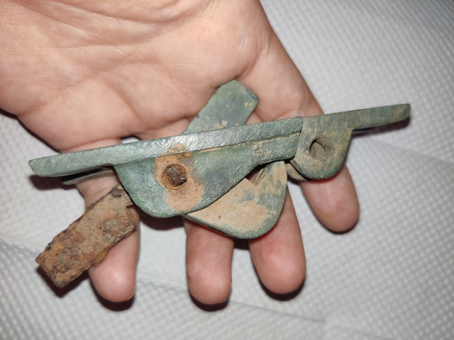 古玩銅器三國(guó)弩機(jī)真品鑒賞圖