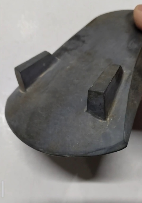 古玩雜項風字硯真品鑒賞圖