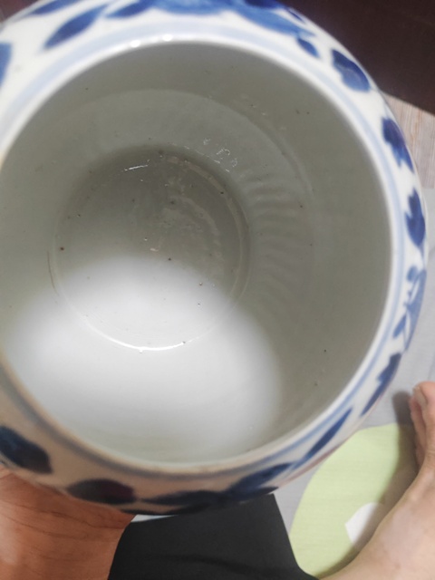 古玩陶瓷龍紋青花水呈真品鑒賞圖