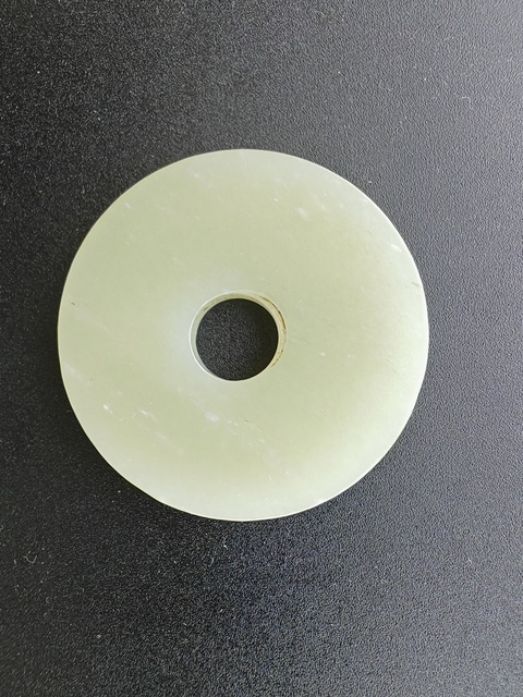 古玩玉器當(dāng)代·和田玉璧 真品鑒賞圖