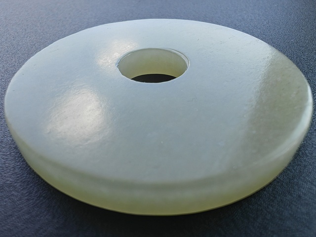 古玩玉器當(dāng)代·和田玉璧 真品鑒賞圖