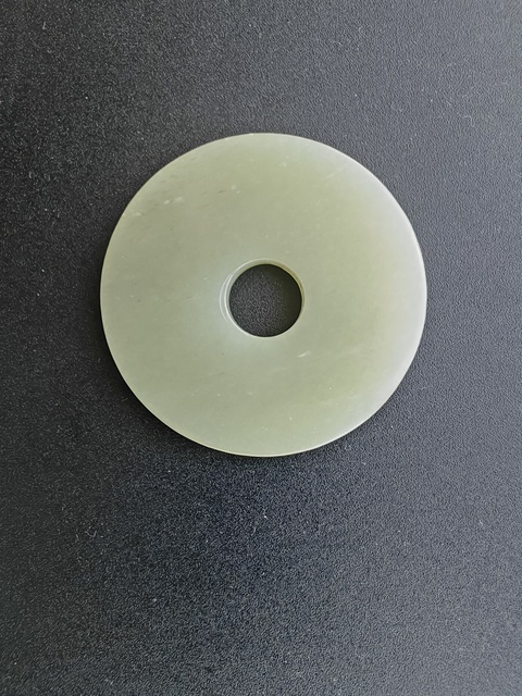 古玩玉器當(dāng)代·和田玉璧 真品鑒賞圖