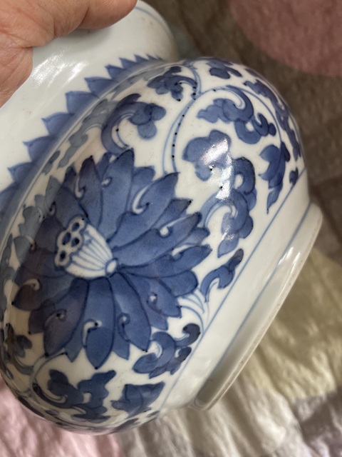 古玩陶瓷青花爐真品鑒賞圖