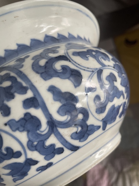 古玩陶瓷青花爐真品鑒賞圖