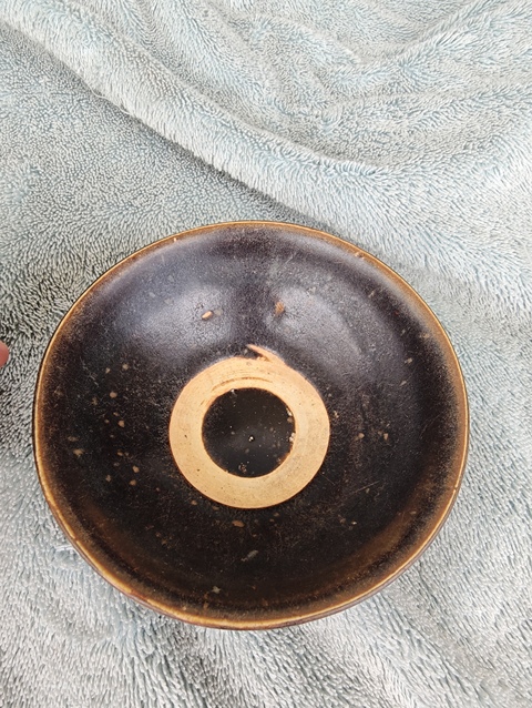 古玩陶瓷宋代吉州窯黑釉盞拍賣，當前價格1800元