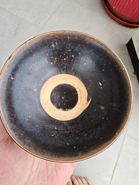 古玩陶瓷宋代吉州窯黑釉盞拍賣，當前價格1800元